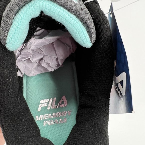 FILA Women's Memory Core Calibration Running Shoes sz 6.5 Gray/Blue NWT 5RM02087 - Picture 7 of 8